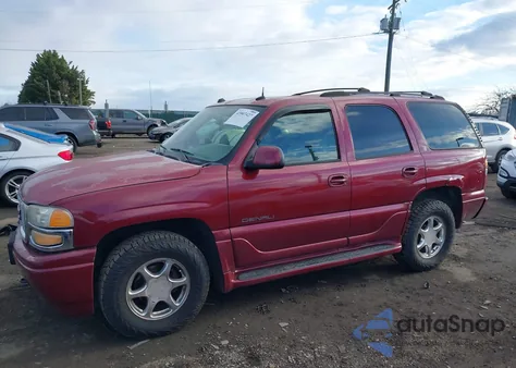 2004 GMC Yukon Denali z USA, uszkodzony, nr VIN 1GKEK63U64J205795